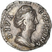 Coin, Diva Faustina I, Denarius, Rome, AU(50-53), Silver, RIC:347