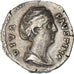 Munten, Diva Faustina I, Denarius, Rome, ZF, Zilver, RIC:358