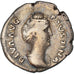 Münze, Diva Faustina I, Denarius, 145, Rome, SS, Silber, RIC:394