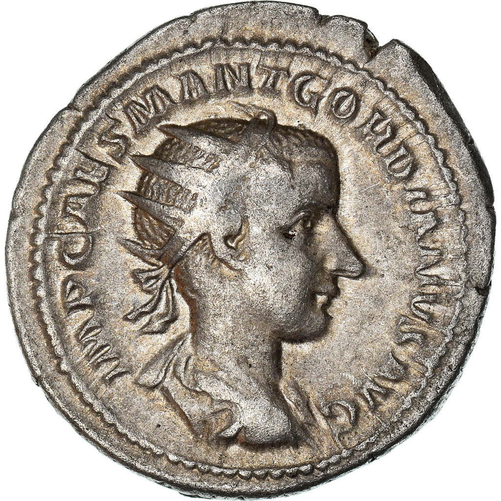 Moneta, Gordian III, Antoninianus, 239, Roma, BB, Biglione, RIC:36