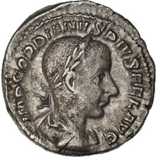 Coin, Gordian III, Denarius, 241, Roma, AU(55-58), Silver, RIC:131