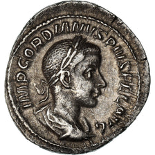 Moneta, Gordian III, Denarius, 241, Rome, MS(60-62), Srebro, Cohen:304