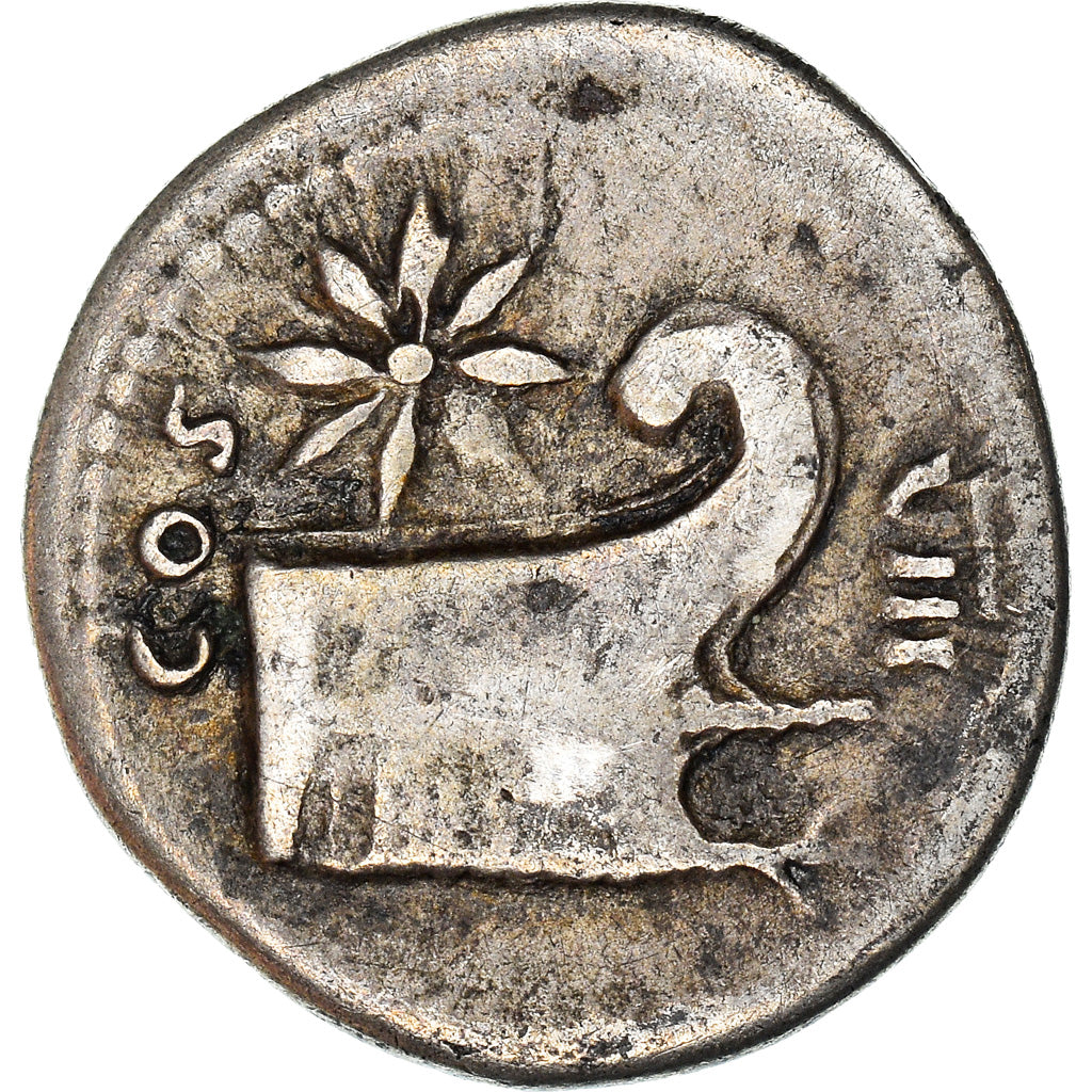 Coin, Vespasian, Denarius, 77-78, Rome, VF(20-25), Silver, RIC:108