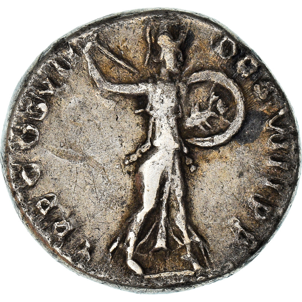 Coin, Domitian, Denarius, 81, Roma, AU(50-53), Silver, RIC:58