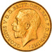 Monnaie, Afrique du Sud, George V, 1/2 Sovereign, 1926, Pretoria, SUP+, Or