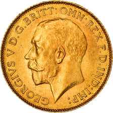 Moneta, Południowa Afryka, George V, 1/2 Sovereign, 1925, Pretoria, AU(55-58)