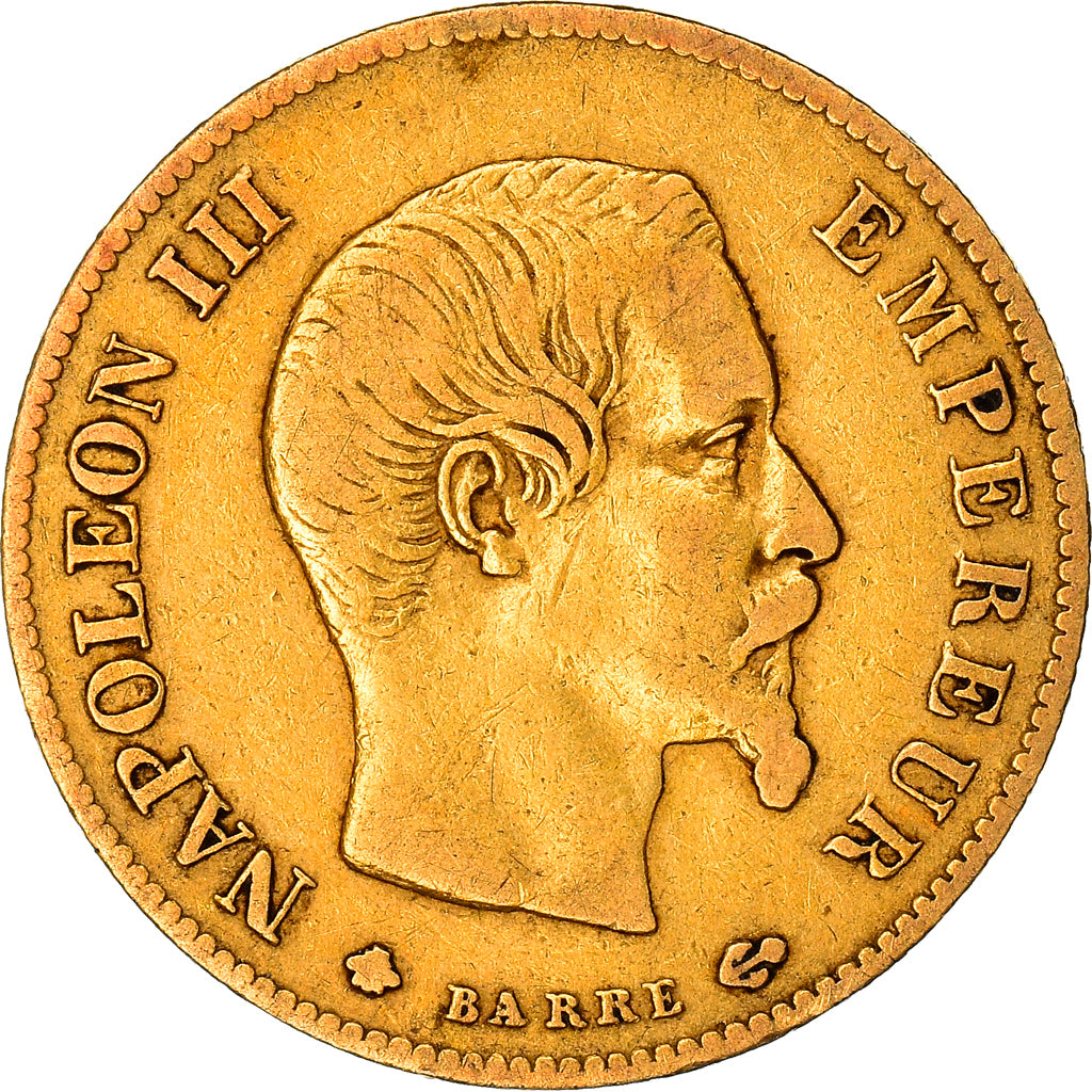 Monnaie, France, Napoleon III, 10 Francs, 1859, Strasbourg, TB+, Or