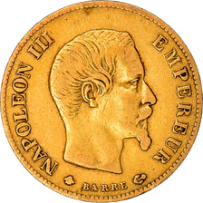 Monnaie, France, Napoleon III, 10 Francs, 1859, Strasbourg, TB+, Or