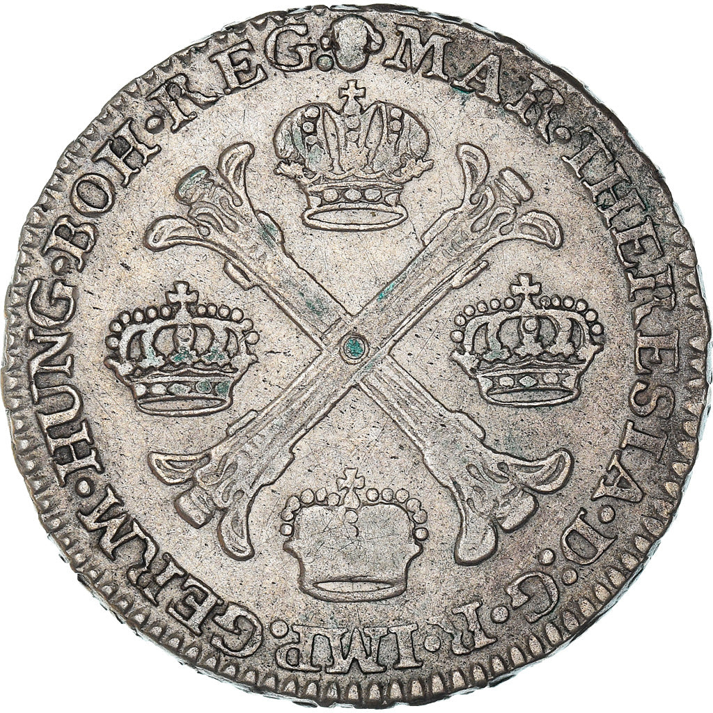 Coin, AUSTRIAN NETHERLANDS, Maria Theresa, 1/2 Kronenthaler, 1779, Brussels