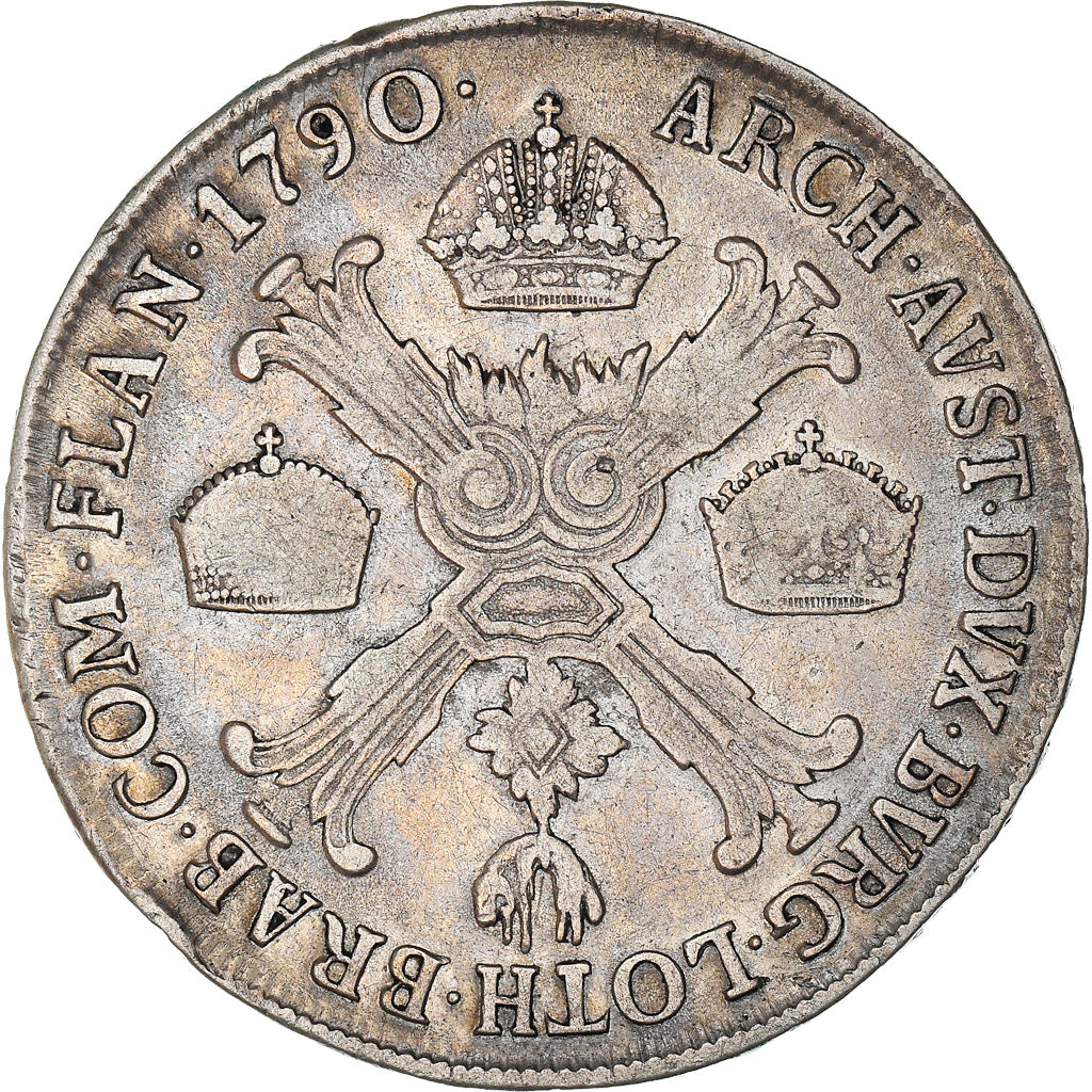 Munten, Italiaanse staten, MILAN, Joseph II, 1/2 Crocione, 1/2 Kronenthaler