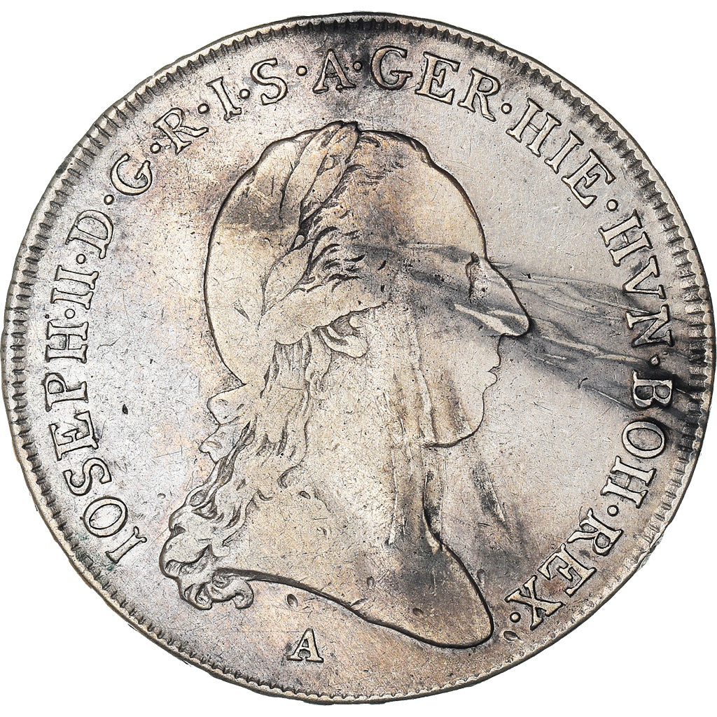 Munten, NEDERLANDS OOSTENRIJK, Joseph II, 1/2 Kronenthaler, 1789, Vienne, FR+