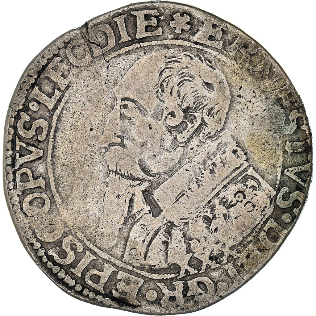 Monnaie, Belgique, Principalty of Liege, Ernest de Bavière, 2 Teston Of 30