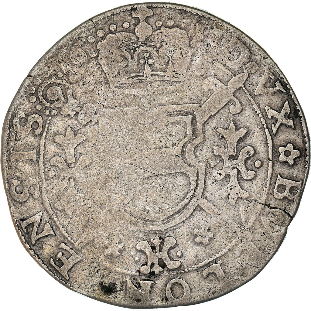 Monnaie, Belgique, Principalty of Liege, Ernest de Bavière, 2 Teston Of 30