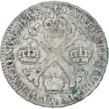 Coin, AUSTRIAN NETHERLANDS, Maria Theresa, 1/2 Kronenthaler, 1771, Bruxelles