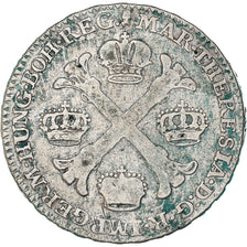 Moneta, Paesi Bassi austriaci, Maria Theresa, 1/2 Kronenthaler, 1771, Bruxelles
