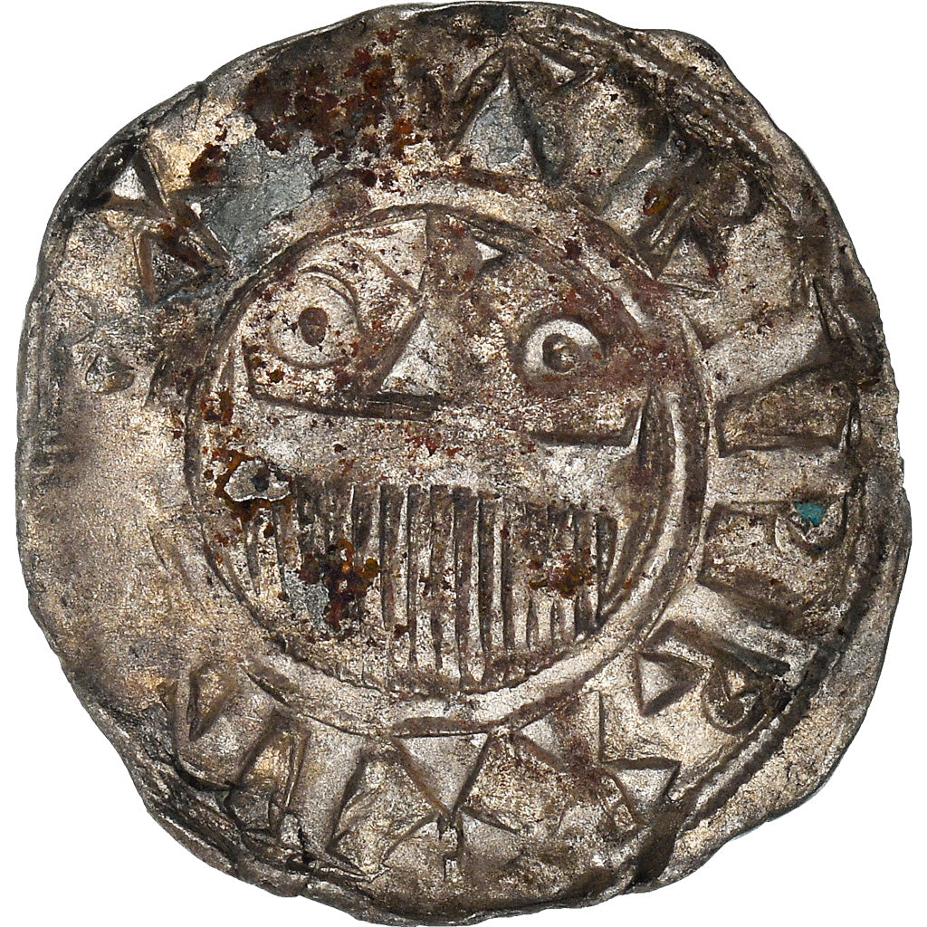 Monnaie, France, Champagne, Thibaut II, Denier, Provins, TB+, Argent