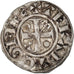 Moneta, Francia, Champagne, Thibaut II, Denarius, Provins, BB, Argento