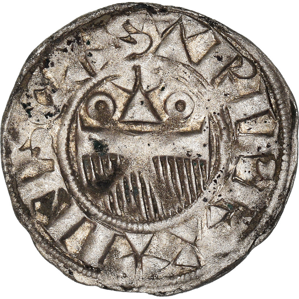 Coin, France, Champagne, Thibaut II, Denarius, Provins, EF(40-45), Silver