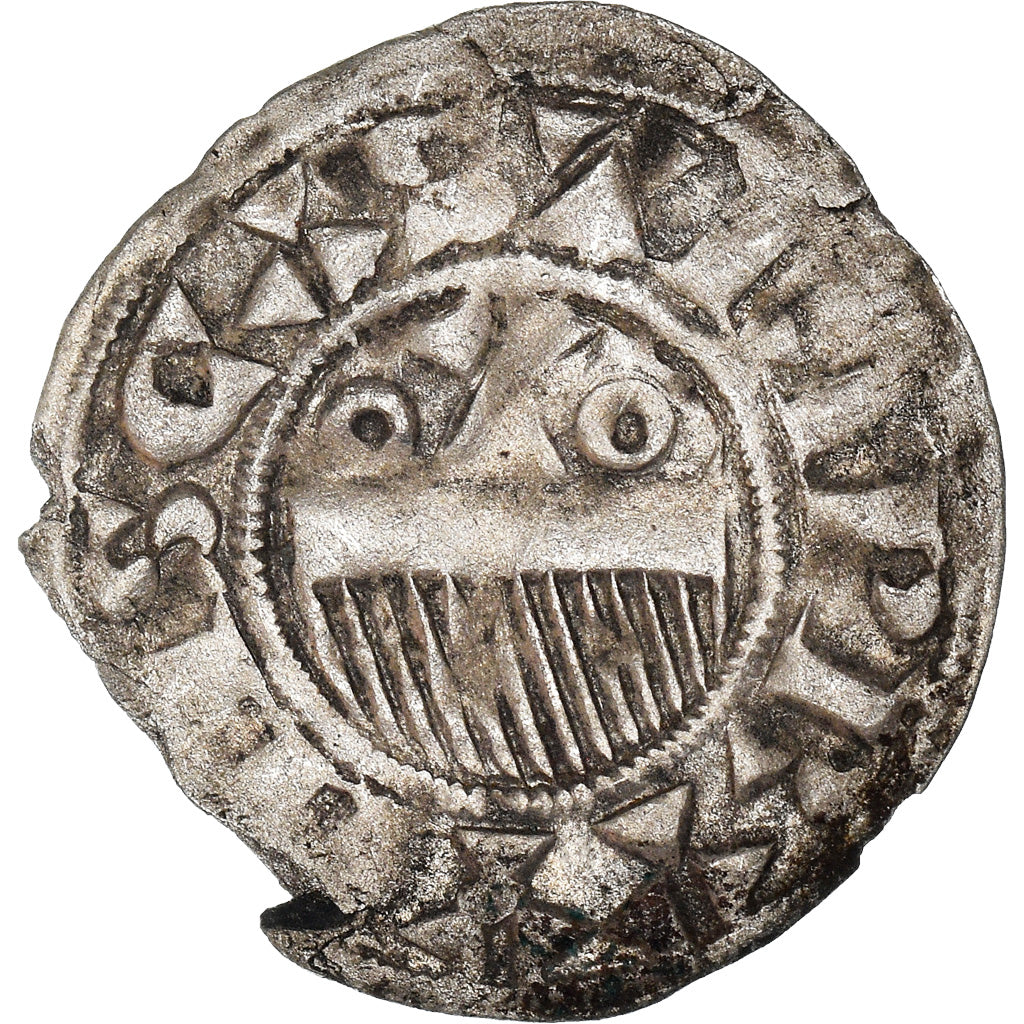 Coin, France, Champagne, Thibaut II, Denarius, Provins, VF(30-35), Silver