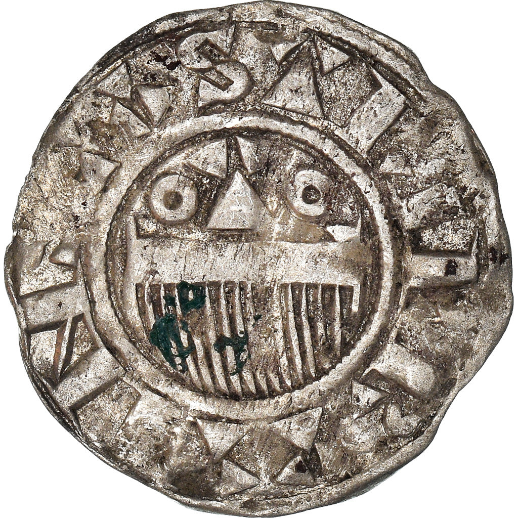 Coin, France, Champagne, Thibaut II, Denarius, Provins, EF(40-45), Silver
