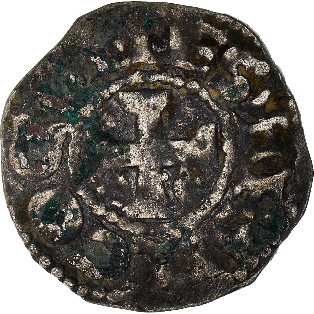 Coin, France, Anjou, Foulques V, Denarius, Angers, F(12-15), Silver, Boudeau:153