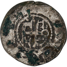 Moneda, Francia, Anjou, Foulques V, Denarius, Angers, BC, Plata, Boudeau:153