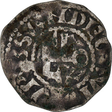 Moneta, Francja, Anjou, Foulques V, Denarius, Angers, VF(20-25), Srebro