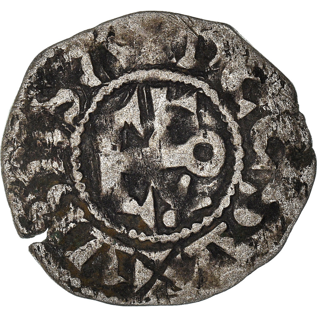 Münze, Frankreich, Anjou, Foulques V, Denarius, Angers, S, Silber, Boudeau:153
