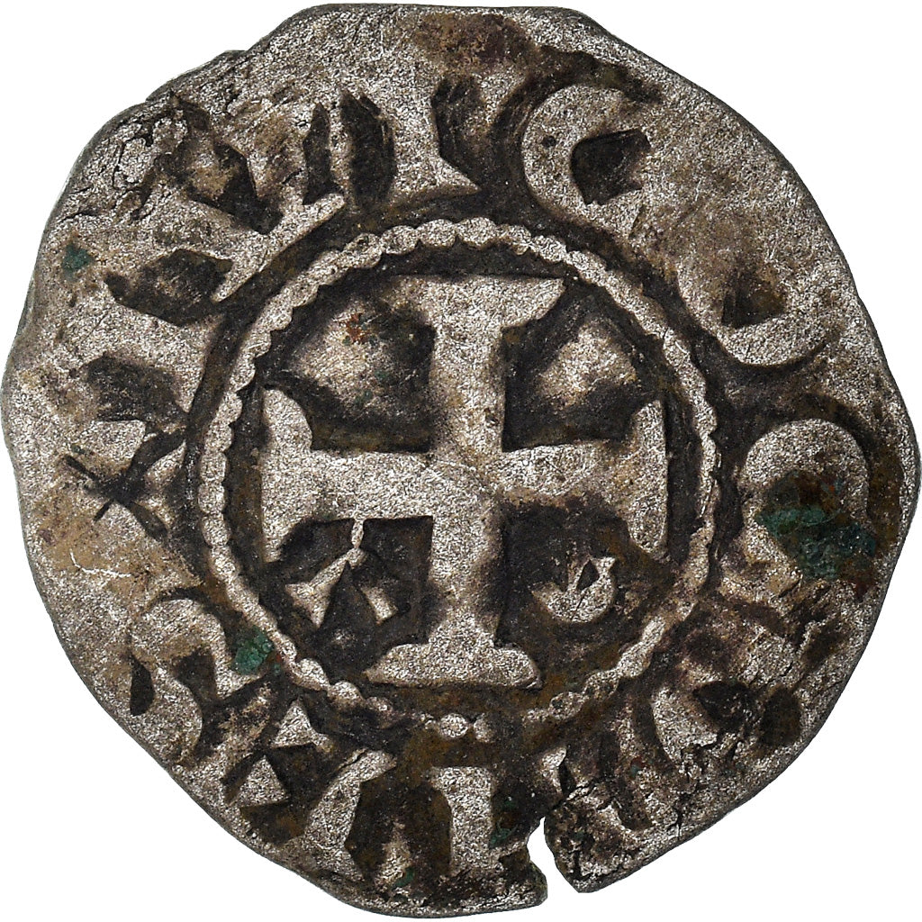 Münze, Frankreich, Anjou, Foulques V, Denarius, Angers, S, Silber, Boudeau:153