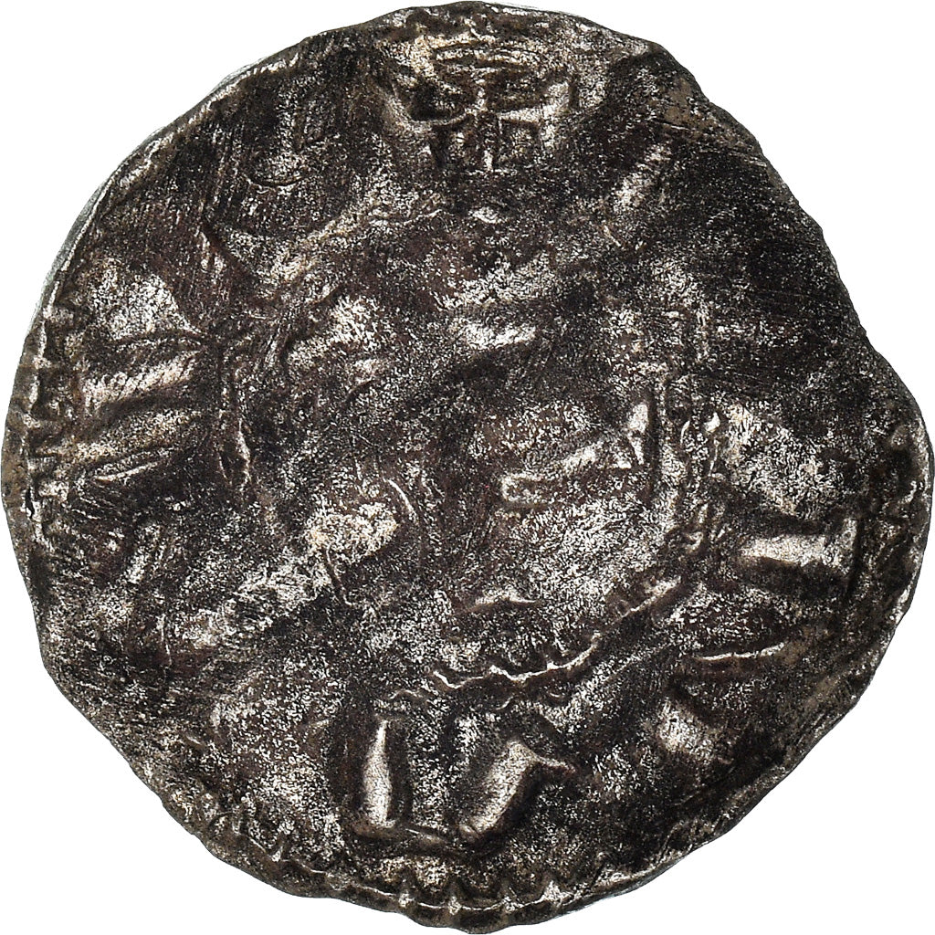 Coin, France, Bretagne, Conan III, Denarius, Rennes, F(12-15), Silver