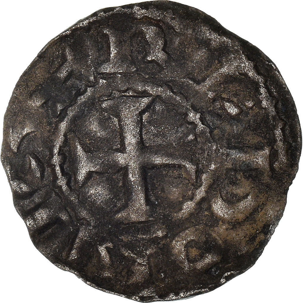 Coin, France, Bretagne, Conan III, Denarius, Rennes, VF(20-25), Silver