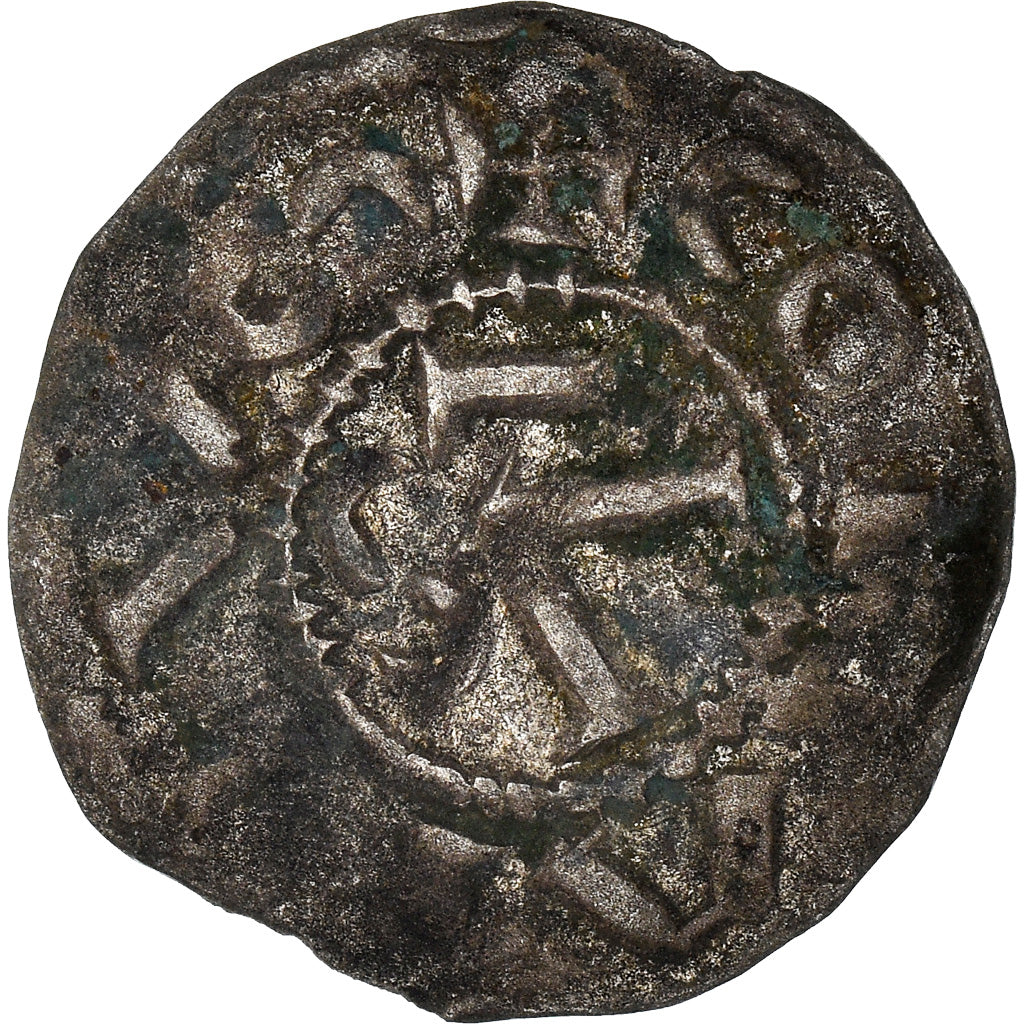 Coin, France, Bretagne, Conan III, Denarius, Rennes, VF(20-25), Silver
