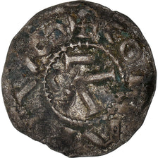 Coin, France, Bretagne, Conan III, Denarius, Rennes, VF(20-25), Silver