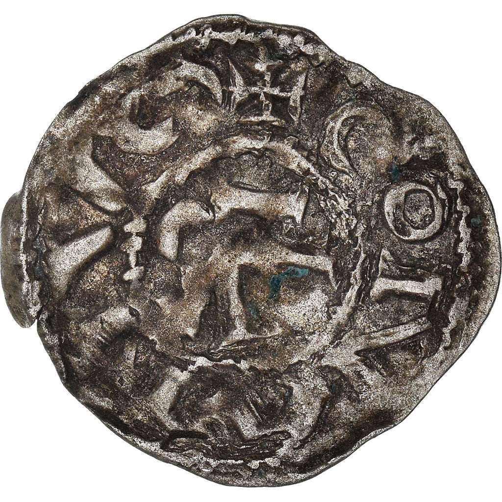 Monnaie, France, Bretagne, Conan III, Denier, Rennes, TB+, Argent, Boudeau:23
