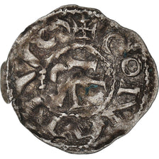 Monnaie, France, Bretagne, Conan III, Denier, Rennes, TB+, Argent, Boudeau:23