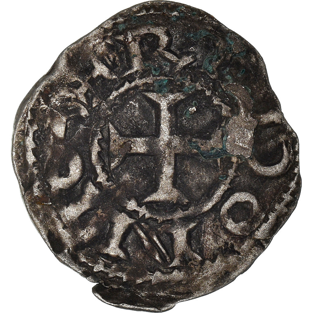 Monnaie, France, Bretagne, Conan III, Denier, Rennes, TB+, Argent, Boudeau:23