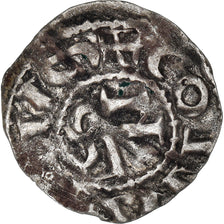 Moneda, Francia, Bretagne, Conan III, Denarius, Rennes, BC+, Plata, Boudeau:23