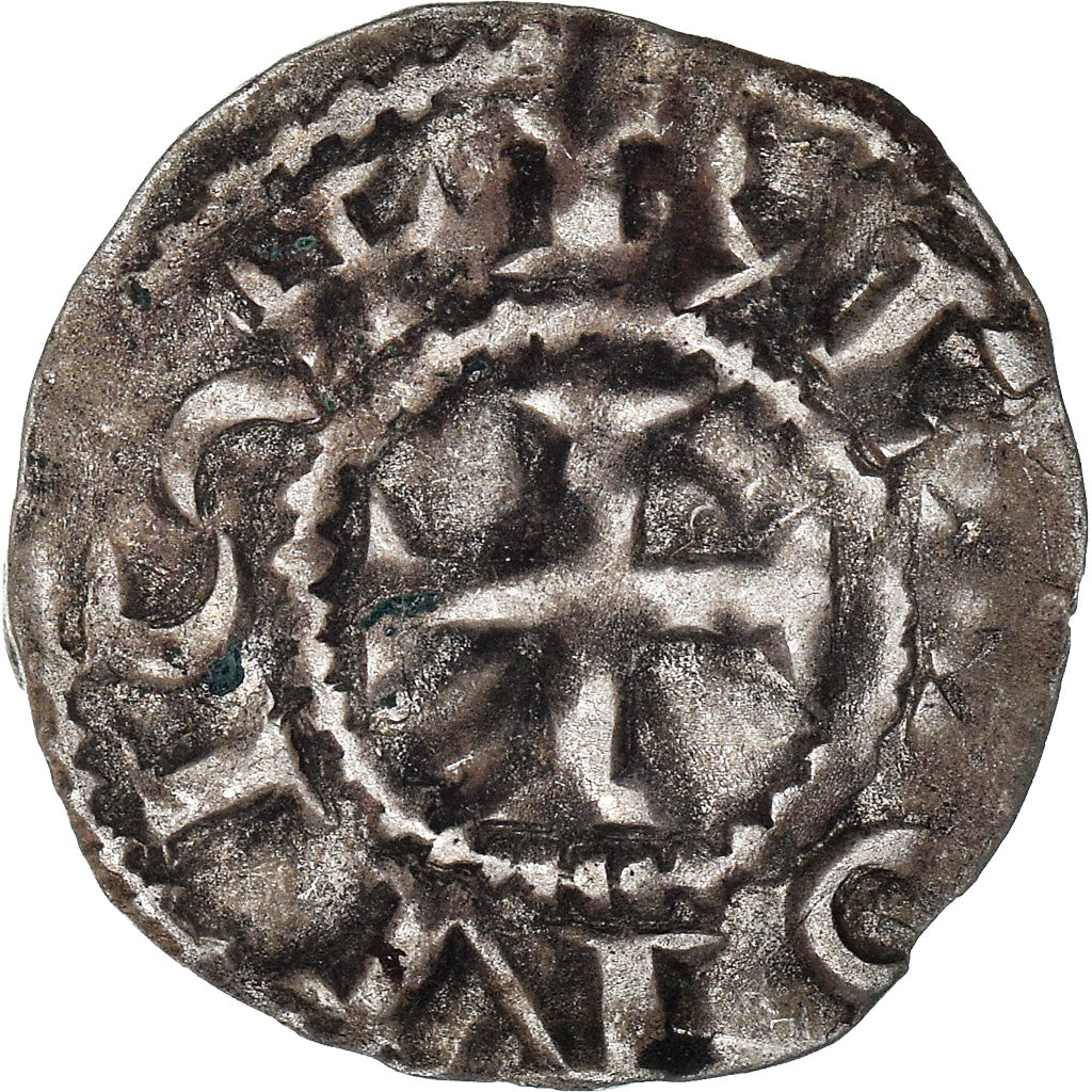 Coin, France, Bretagne, Conan III, Denarius, Rennes, VF(30-35), Silver
