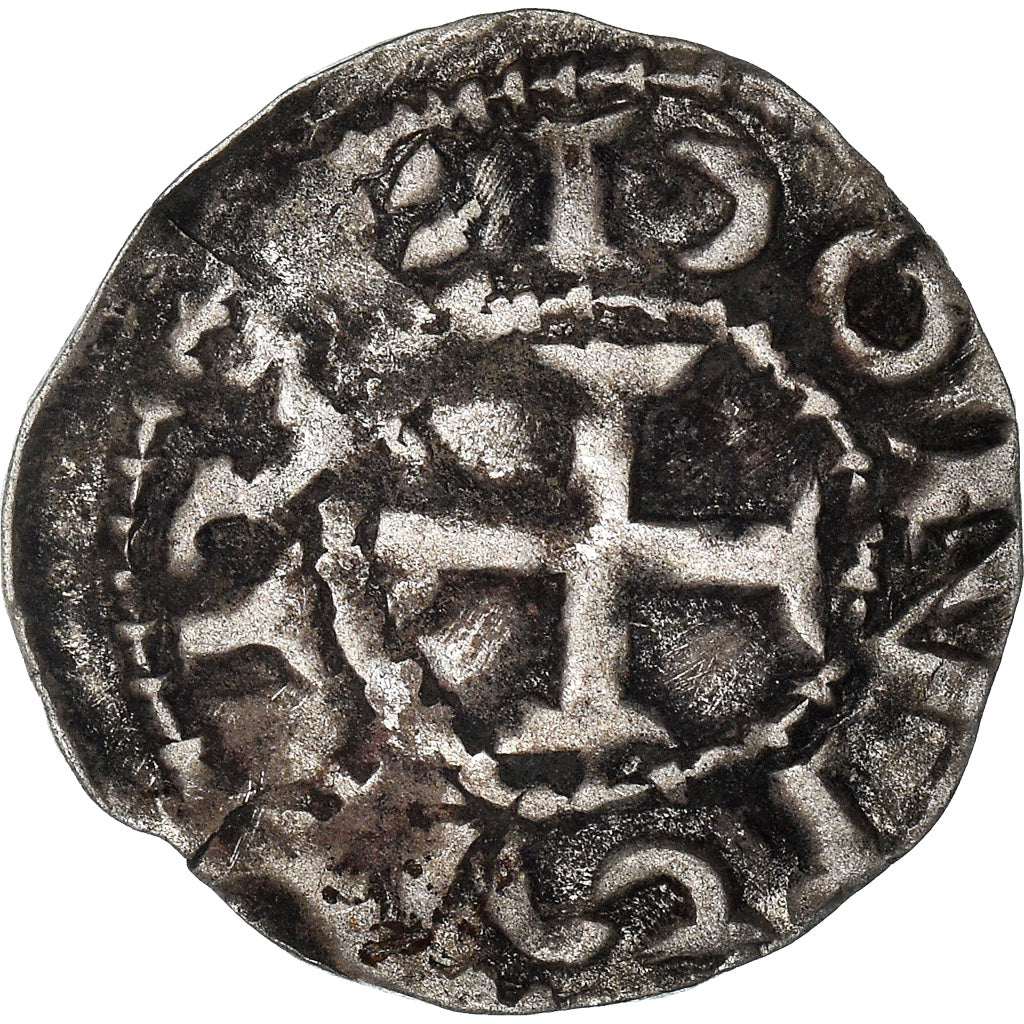 Coin, France, Bretagne, Conan III, Denarius, Rennes, VF(30-35), Silver