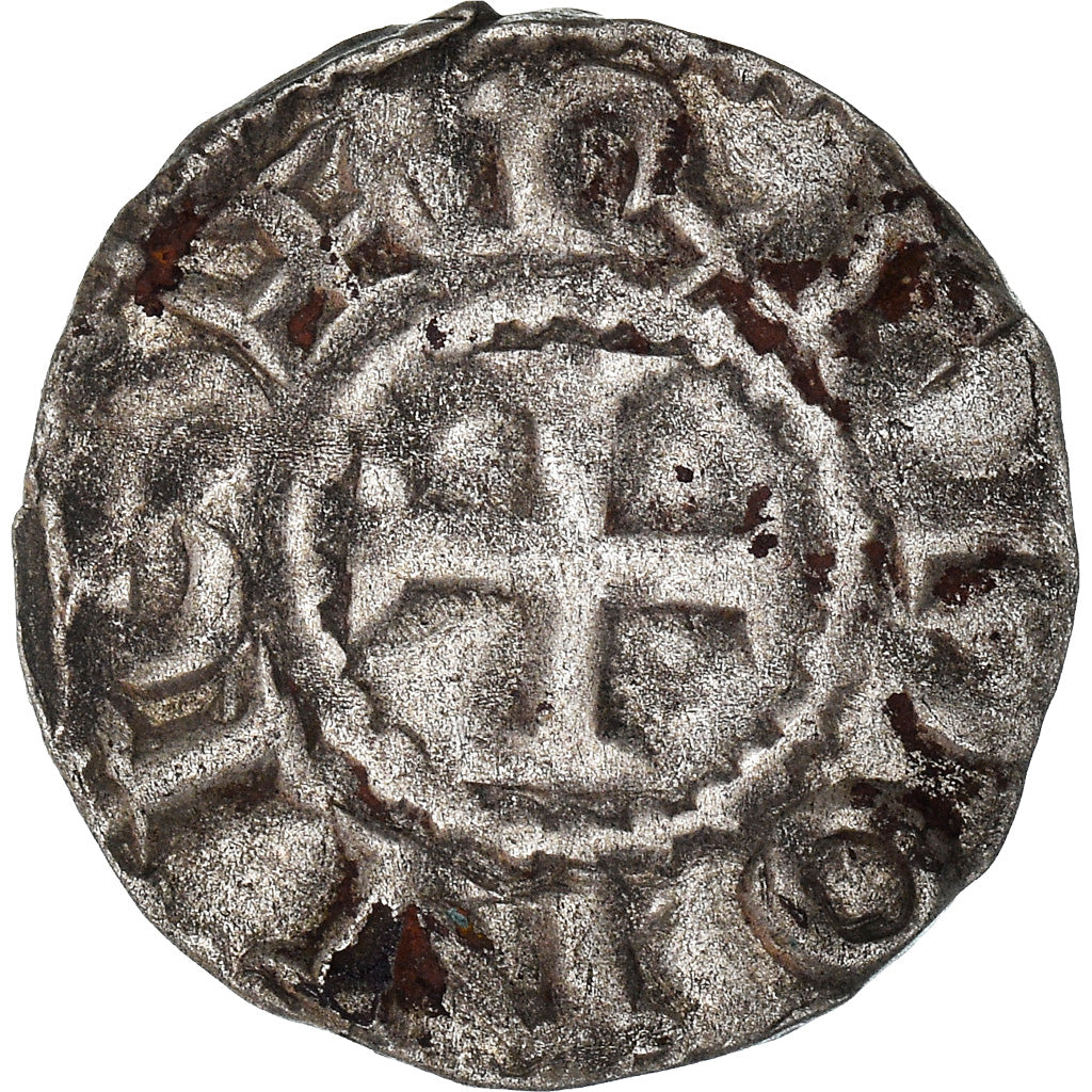 Coin, France, Bretagne, Conan III, Denarius, Rennes, EF(40-45), Silver