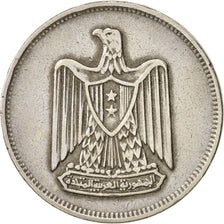 Moneta, Egitto, 5 Piastres, 1967, BB, Rame-nichel, KM:412