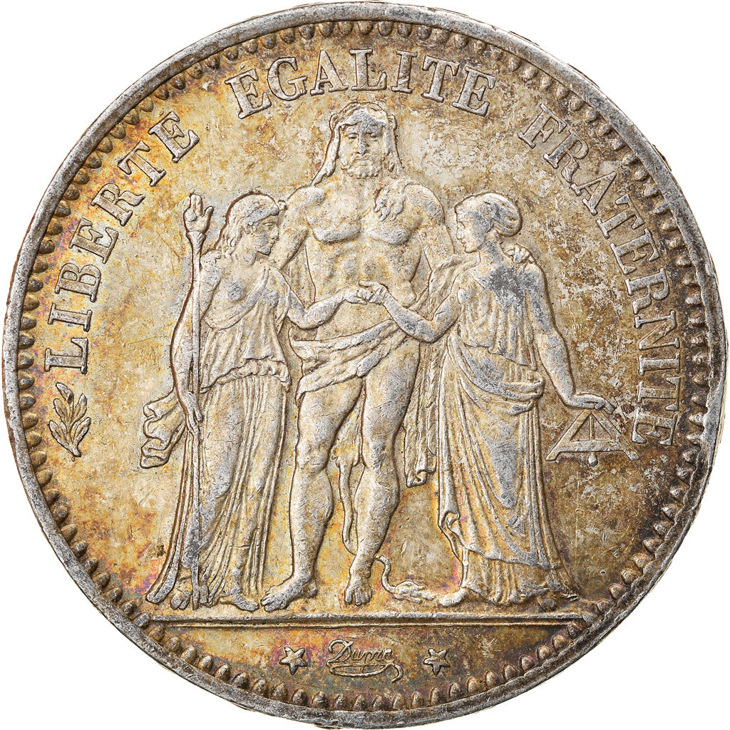 Monnaie, France, Hercule, 5 Francs, 1873, Paris, TTB+, Argent, Gadoury:745a
