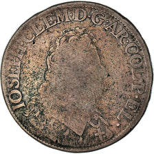 Munten, LUIK, Joseph Clement, Patagon, 1700, Brussels, ZG+, Zilver, KM:112.2