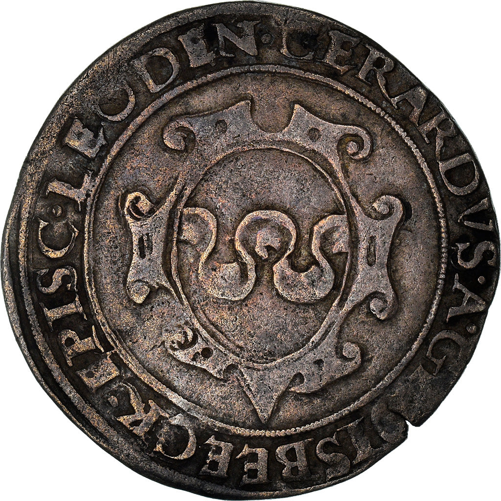 Coin, Belgium, Principalty of Liege, Gerard De Groesbeeck, Demi-Sprenger