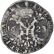 Coin, Spanish Netherlands, BRABANT, Philip IV, 1/2 Patagon, 1623, Antwerp