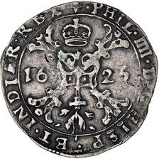 Coin, Spanish Netherlands, Flanders, Philip IV, 1/4 Patagon, 1625, Bruges