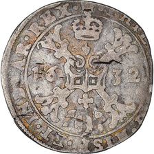Coin, Spanish Netherlands, BRABANT, Philip IV, 1/4 Patagon, 1632, Antwerp