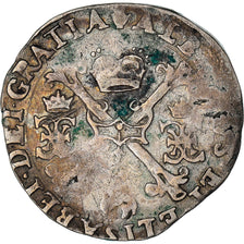 Monnaie, Pays-Bas espagnols, BRABANT, Albert & Isabelle, 1/4 Patagon, 1617