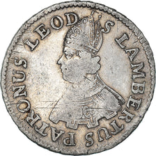 Monnaie, LIEGE, Principalty of Liege, Escalin, 6 Sols, 1771, Liege, Siege