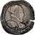 Moneda, Francia, Henri III, Demi Franc, 1578, Troyes, BC+, Plata, Sombart:4716